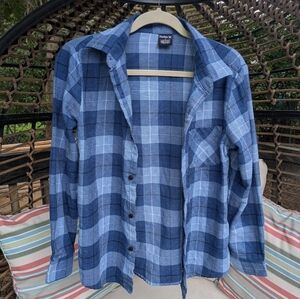 Boys Hurley Flannel Button Up Shirt